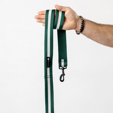 Leash Green/White M (150x3,8cm)